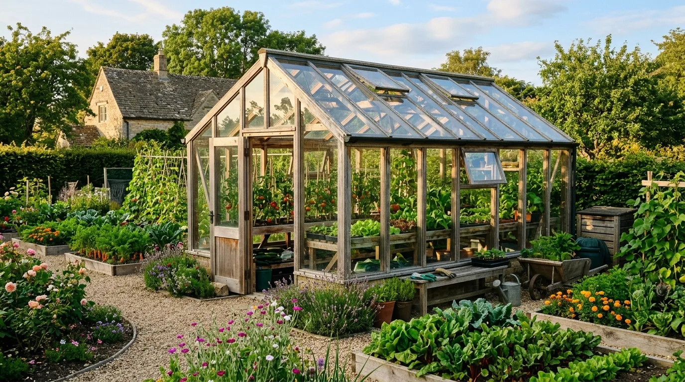 Vertical Vegetable Support Layout